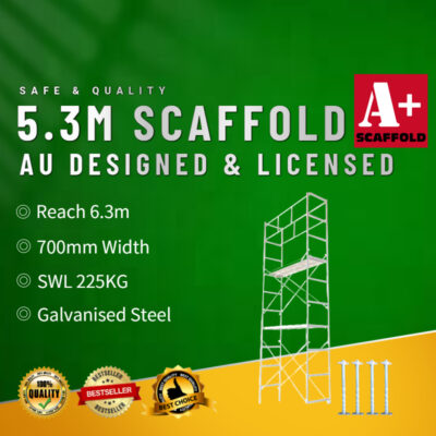 5.3m steel scaffold tower narrow