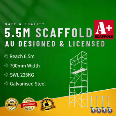5.5m steel scaffold mobile narrow