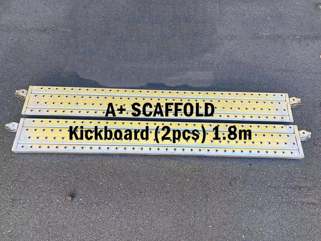 Steel Scaffold kickboard 2 side (1.8m) A+ Scaffold