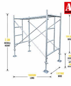 2.3m mobile scaffold tower large