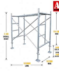 2.3m mobile scaffold tower medium