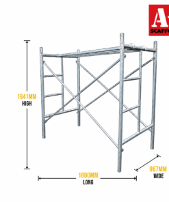 2m scaffold base pack large mobile scaffold
