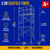 5.3m scaffold tower medium mobile scaffold
