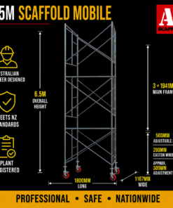6.5m mobile scaffold large steel scaffold tower